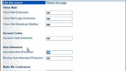 ShoreTel 8 Admin: System Extensions by DrVoIP.COM