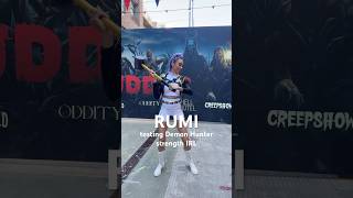 Real Life Rumi From Kpop Demon Hunters Tests Her Strength