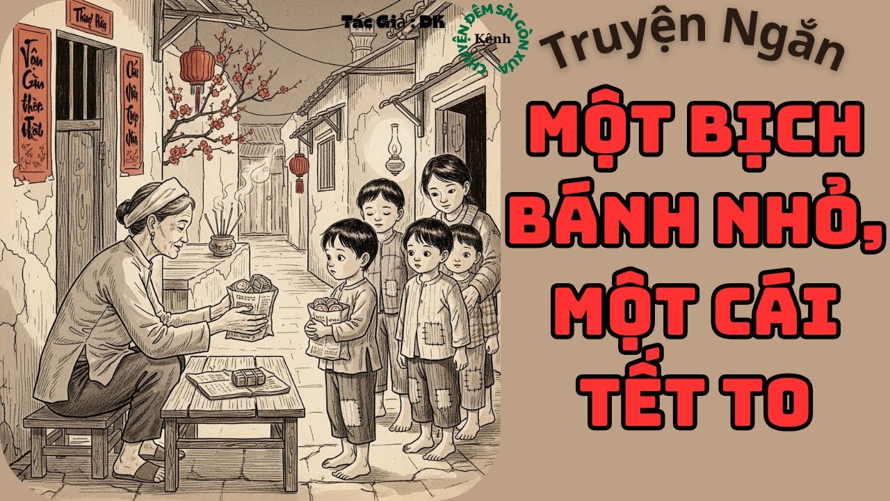 Một Bịch Bánh Nhỏ, Một Cái Tết To | Chuyện Đêm Sài Gòn Xưa