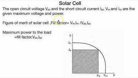Introduction to solar cell