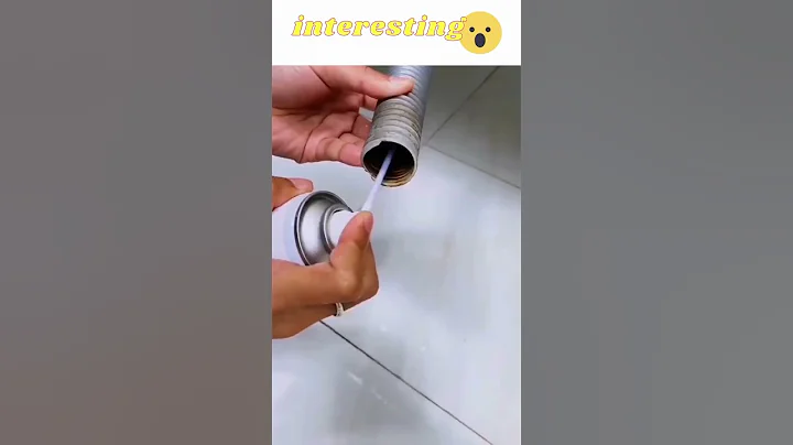 Interesting #shorts, 🧹Foam drains cleaner