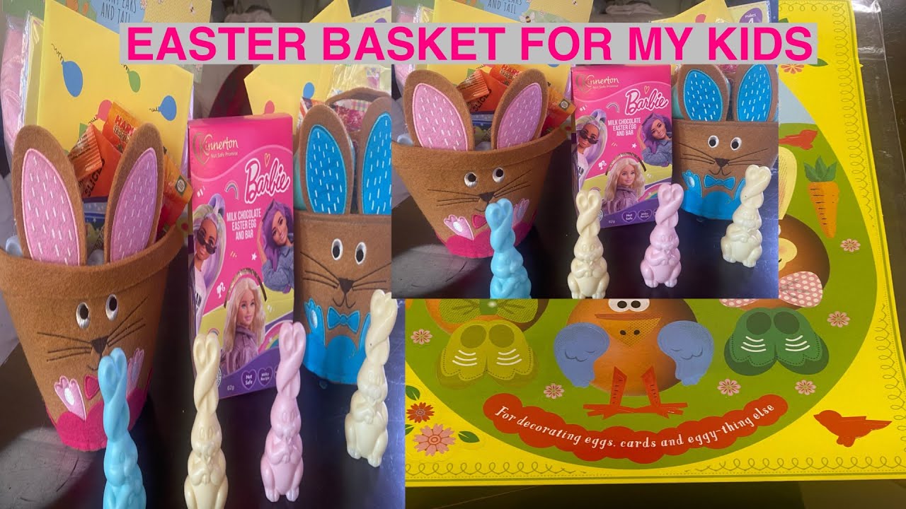 EASTER BASKETS FOR THE KIDS 🐣poundland easteregg YouTube
