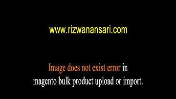 Magento : image does not exist error in magento bulk product upload.