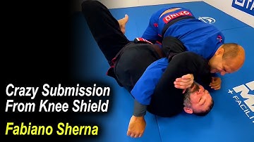 Crazy Submission From Knee Shield by Fabiano Scherner