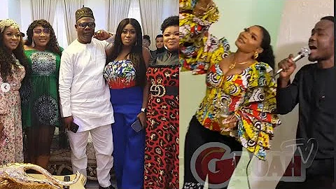 Dayo Amusa,Liz Da Silva,Yinka Quadri,Laide Bakare At Iyabo Ojo's N200 Million House Warming Party