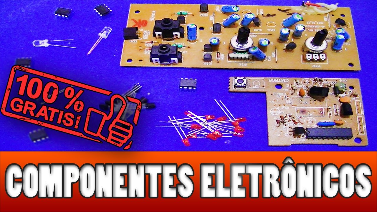 Componentes eletrônicos (GRATÍS)