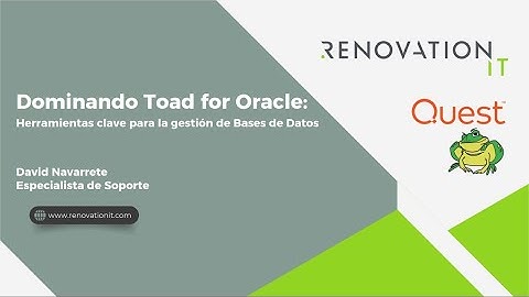 Toad for Oracle: Gestión eficiente de bases de datos