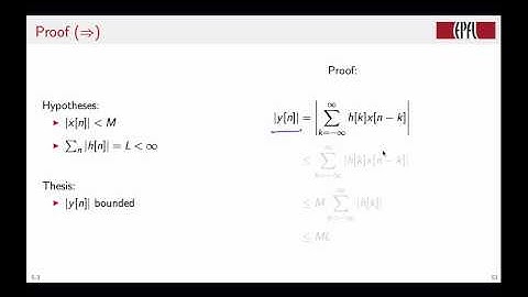 Filter stability | Digital Signal Processing