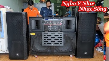 "Siêu Mạnh" Loa Kéo Điện 50 Công Suất Lớn Kết Hợp, Full Đôi 40 Bass Mạnh Hát Hay MTLK3900