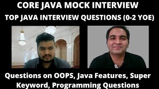 Testing Mock Interview| Java Mock Interview For Freshers screenshot 4