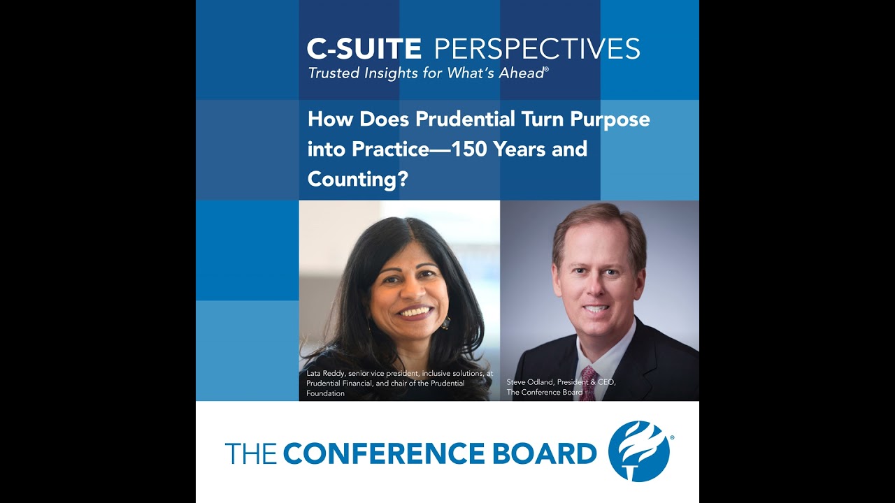 How Prudential Turns Purpose into Practice - YouTube