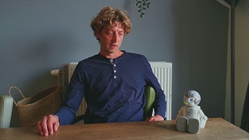 Meet Alpha Mini Robot - an AI solution offering care and companionship to people with disabilities