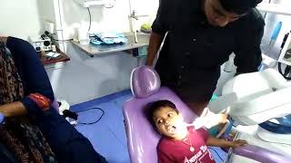 Dental treatment for 3 yr old boy Pediatric dental care 3yr old  kid