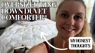 Review On Amazon Oversized King Comforter