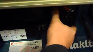 Makita 2704 Bevel/Angle Adjustment