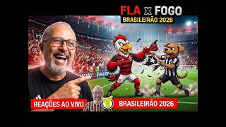 REACT AO VIVO - Flamengo x Botafogo  | Brasileirão - Secando os rivais