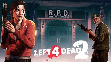 Left 4 Dead 2 Custom Map - Resident Evil 2 (Side B) by Roku - Part #1