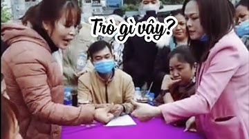 Gái xinh LÀY CỎ - Trò chơi dân gian của dân tộc Tày, Nùng