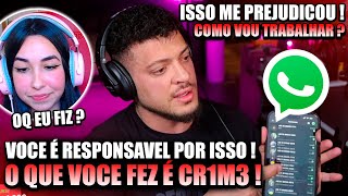 TR3T4: CEROL RESPONDE LETICIA APOS VAZAMENTO WPP + EXPLICA CASO AMIZADE BRUXO !