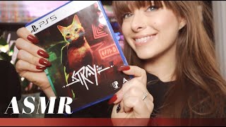ASMR 🐈 Stray PS5 Let's Play! 🎮 ~Whispering, Gentle Music & Play Station Controller Button Clicks