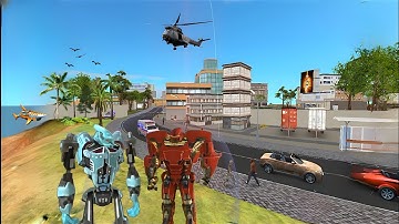 ROBOT SHARK transform game new update by Nexeex #1Android games #droidopsgameplays #2023