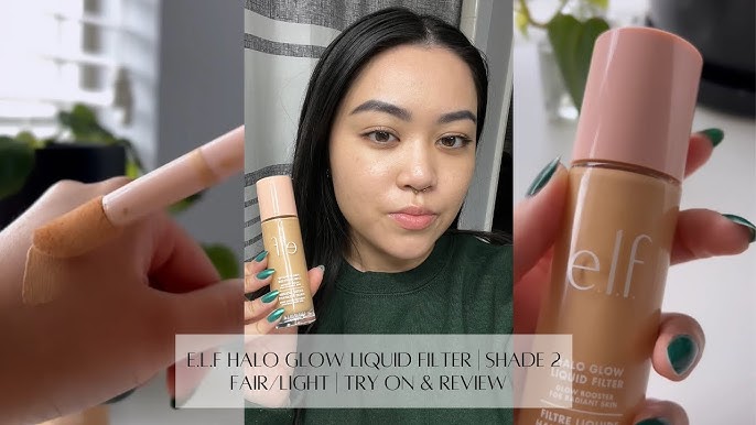 E.l.f Cosmetics Halo Glow Liquid Filter review