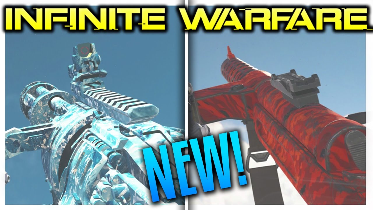 "NEW" FREE DLC WEAPONS IN INFINITE WARFARE! [NEW TRENCHER AND AUGER DLC GUNS] IW HUGE UPDATE