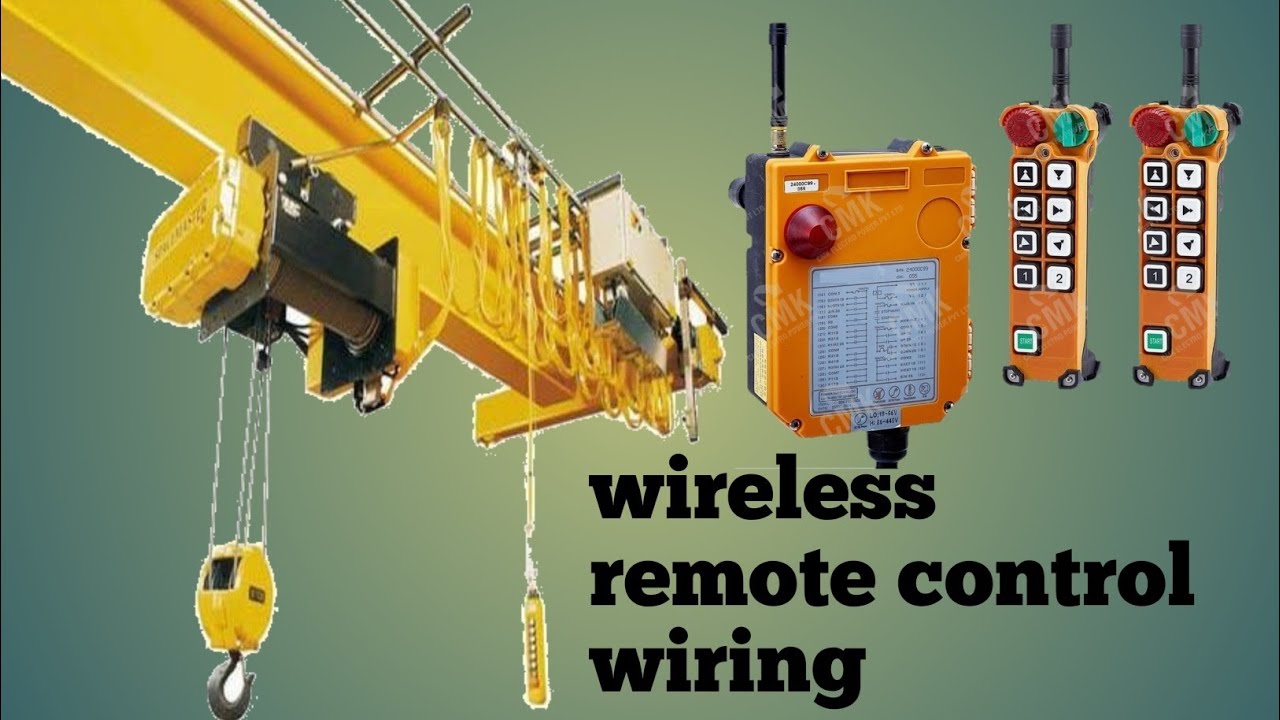 crane radio remote control wiring (eot crane wireless remote control ...