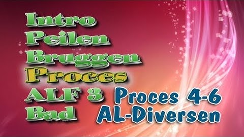 Zalco instructie video AL Diversen 4 6 Proces