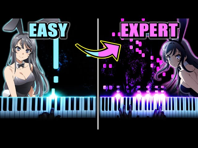 Bunny Girl Senpai ED: Fukashigi no Carte | EASY to EXPERT but... class=