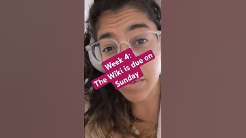 Use the Canvas content to complete the Wiki