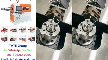 2D CNC Wire Bending Machine Features And Specifications Explained By TATE Vietnam