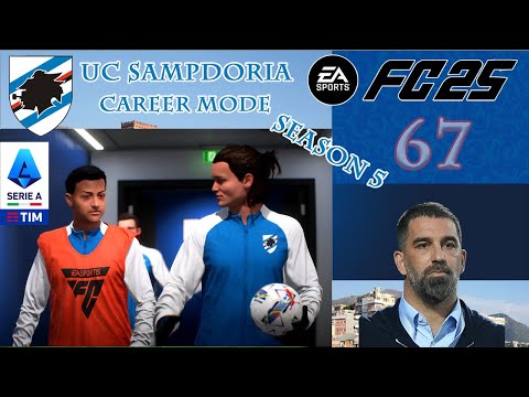 FC25 - S05E67 - UC Sampdoria - The Serie A ending! FC25 - S05E67 - UC Sampdoria - The Serie A ending! Thumbnail