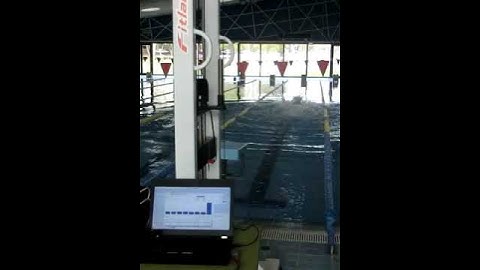 Using Chronojump in swimming training