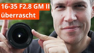 Sony 16-35mm F2.8 GM II Der krasseste Qualitätssprung den ich in den letzten Jahren gesehen habe!