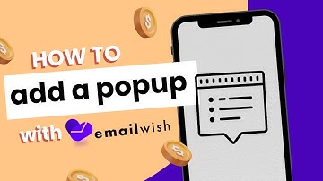 How to edit & design a popup form with Emailwish