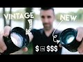VINTAGE $100 Lens vs NEW $1000 Lens! Using CHEAPER Film Lenses with DSLR's and Mirrorless Cameras