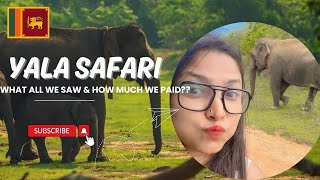 Yala National Park Safari 4k | 🇱🇰 SriLanka | chasing elephants and leopards 🐆 🐘🐾
