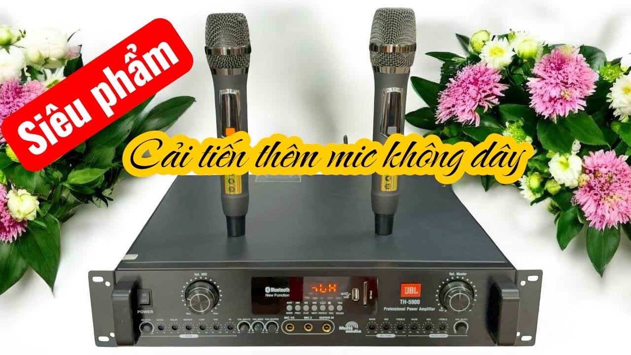 Siêu phẩm Đẩy Liền Vang JBL 5900 cải tiến 3in1 ( Đẩy+vang+mic) | 4tr8 | 0368286636