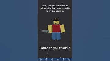 Learning how to animate (sword slash) #roblox #3danimation #prisma3d #funny #robloxanimation