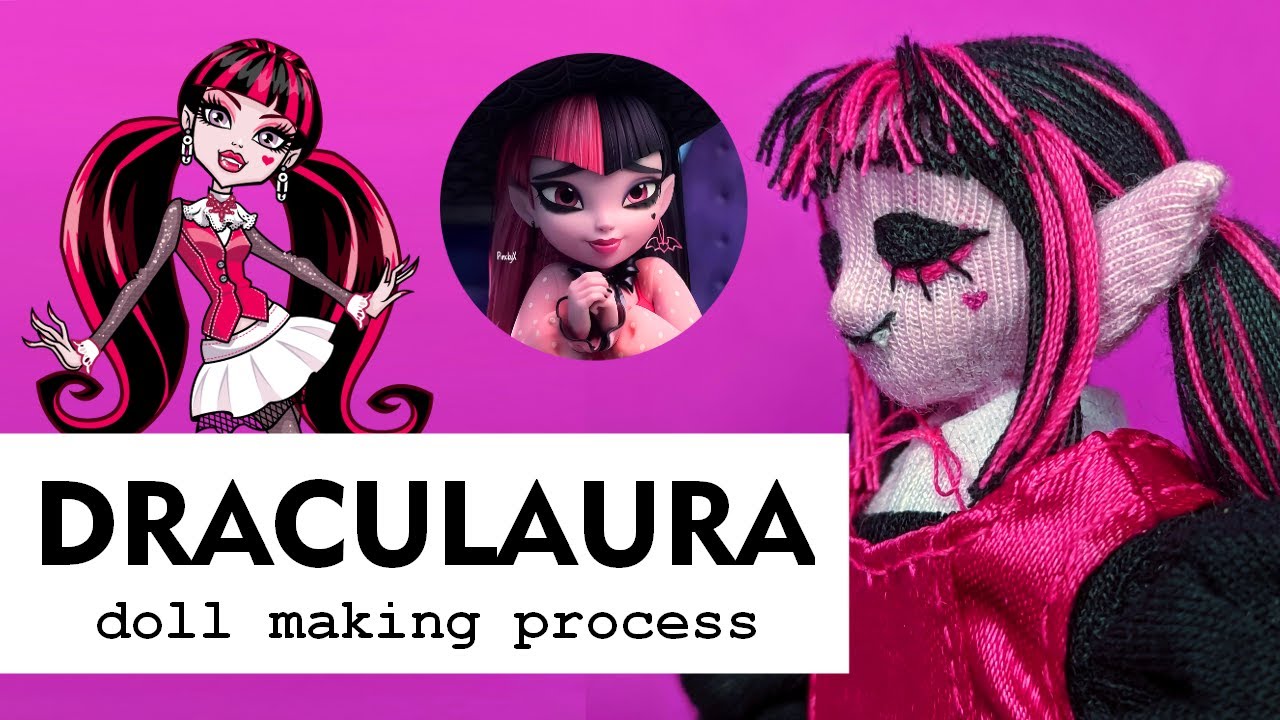 Draculaura (Monster High) Layered Design for cutting - LaserCraftum