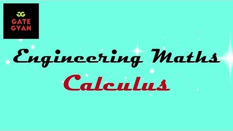 2.6 Calculus