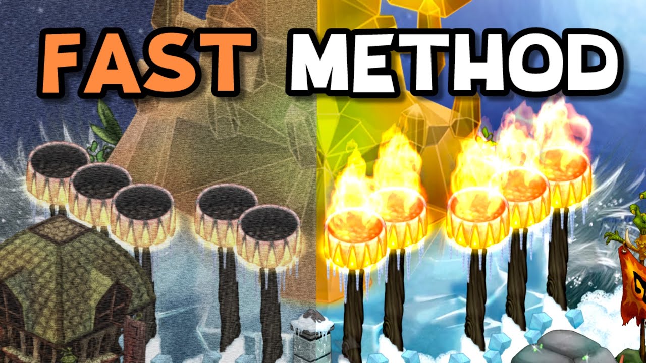 How to Get Torches Lit FAST and Easy! 🔥