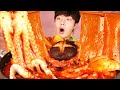 ENG SUB)Spicy Mara Octopus, Shrimp, Mushrooms Eat Mukbang🔥Korean Seafoood ASMR 후니 Hoony Eatingsound