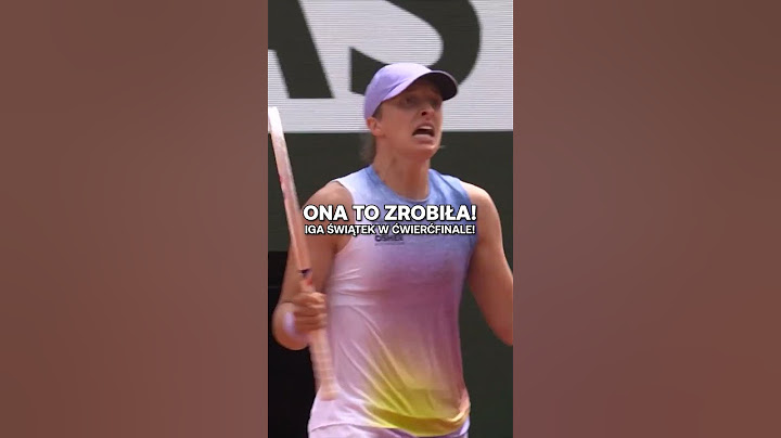 IGA ŚWIĄTEK JEST NIEZNISZCZALNA!