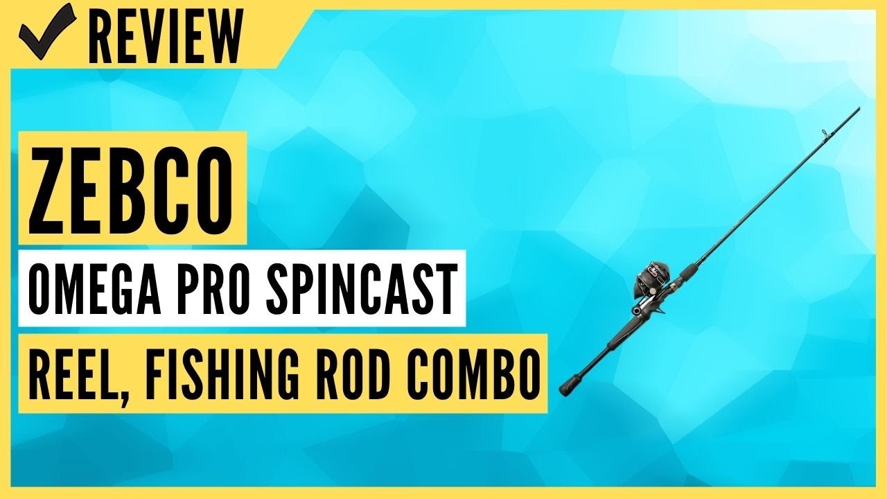 Zebco Omega Pro Spincast Reel and Fishing Rod Combo Review YouTube