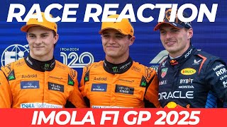 Drivers react after the Imola Grand Prix Formula 1 2025 Emilia Romagna Grand Prix #f1 #formula1