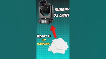 Making sharpy dj light part 8 #djlights #shorts #dj