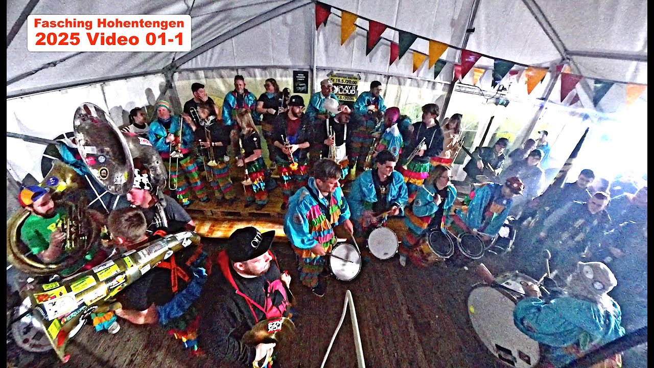 V01-II 🎭🎺 Faschingshighlight im Göge-Zelt 