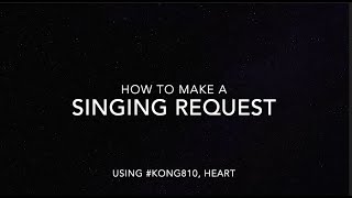 HOW TO MAKE A SINGING REQUEST on HEART-FM